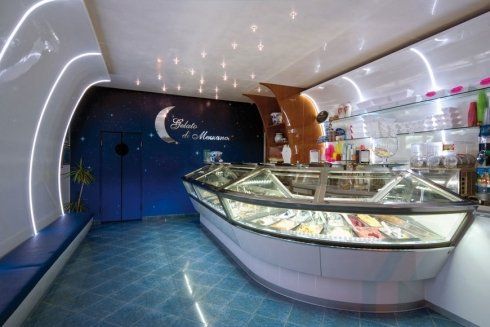 arredamento gelateria