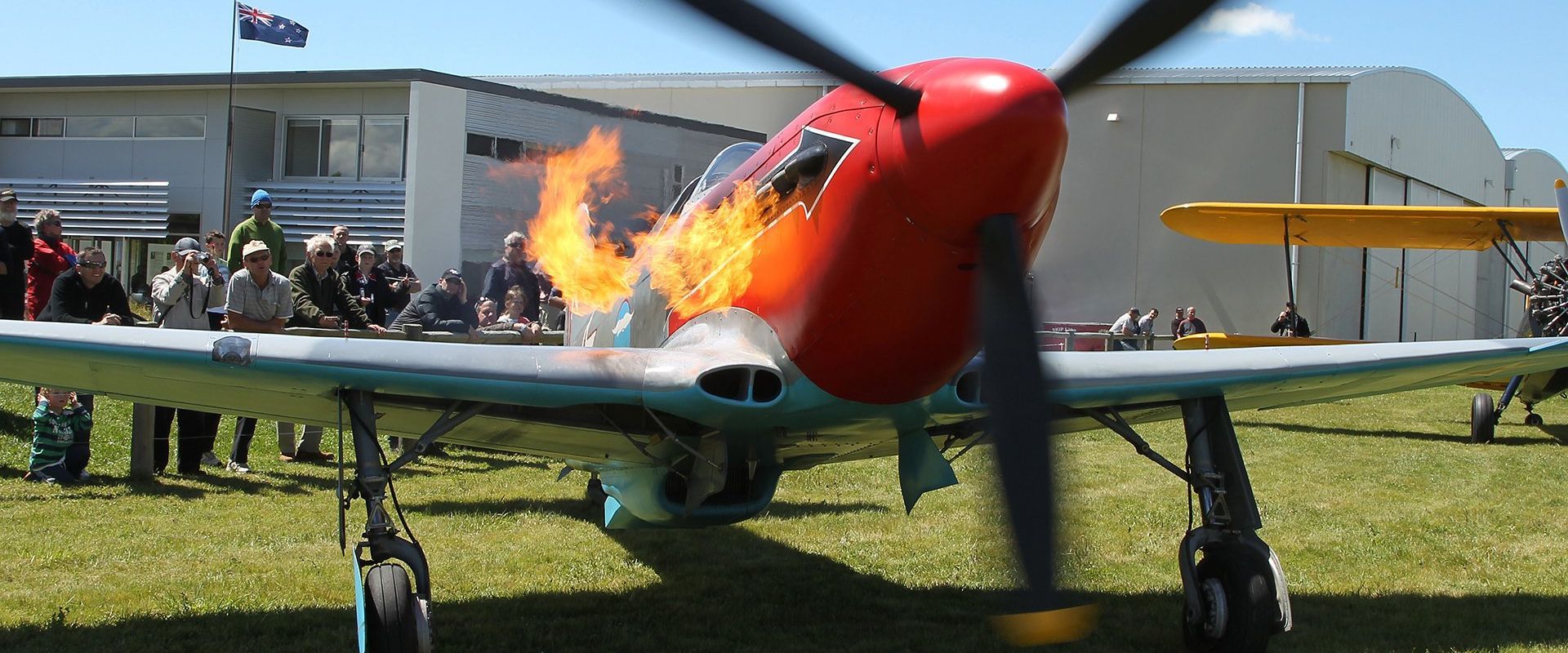 Full Noise Yak 3 fighter plane from Fighter Flights in Marlborough, New Zealand