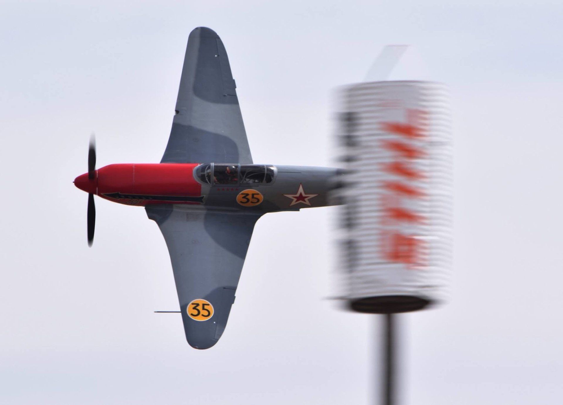 Full Noise Yak 3 fighter plane from Fighter Flights in Marlborough, New Zealand