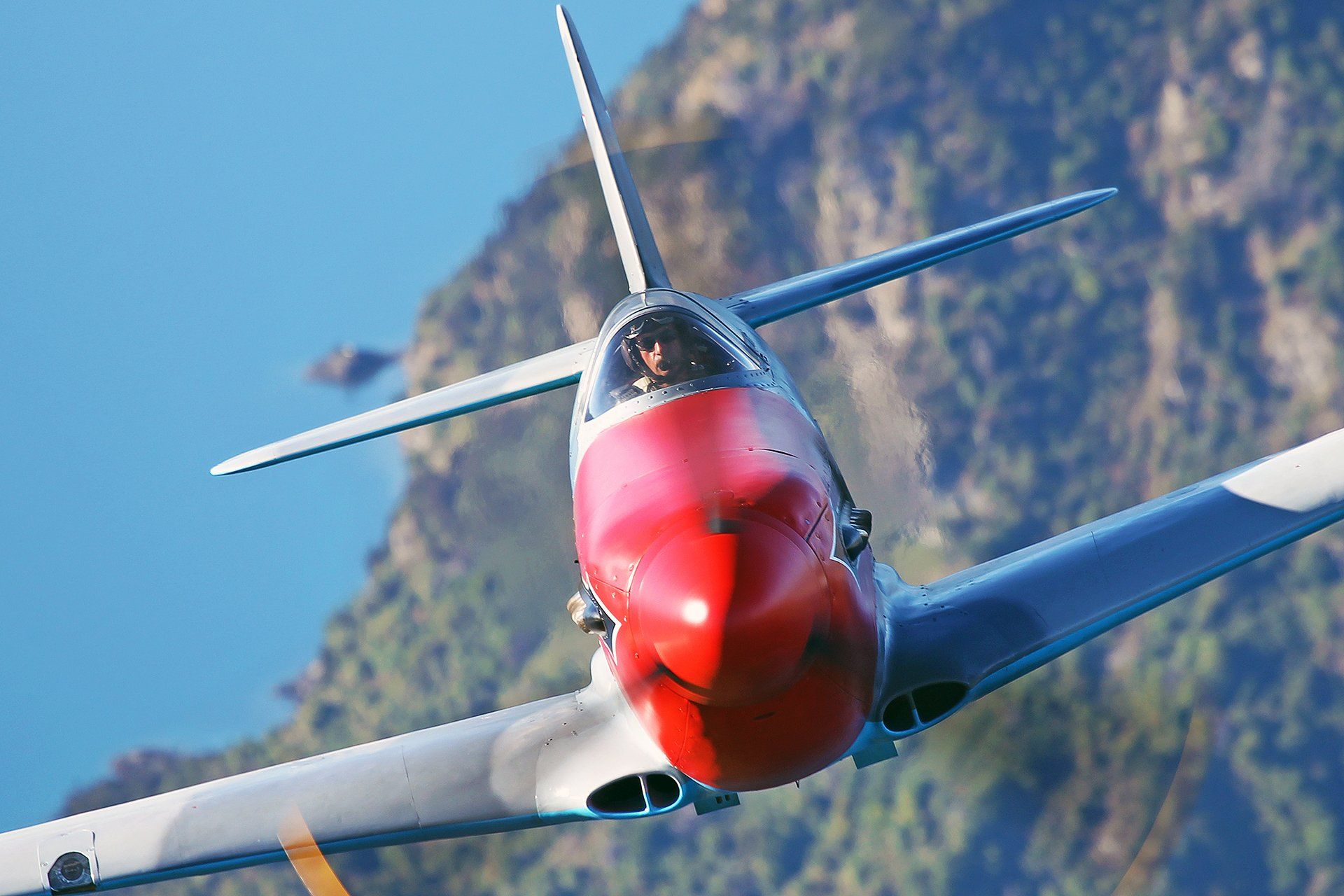Full Noise Yak 3 fighter plane from Fighter Flights in Marlborough, New Zealand