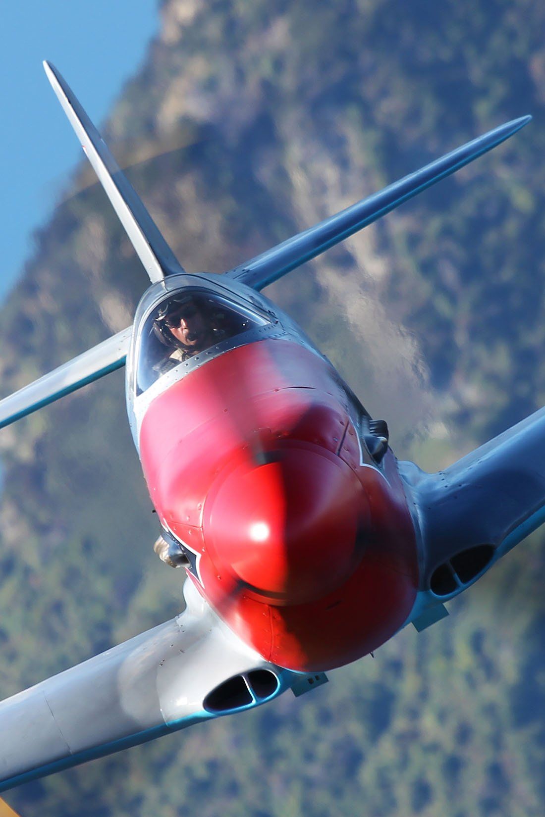 Full Noise Yak 3 fighter plane from Fighter Flights in Marlborough, New Zealand