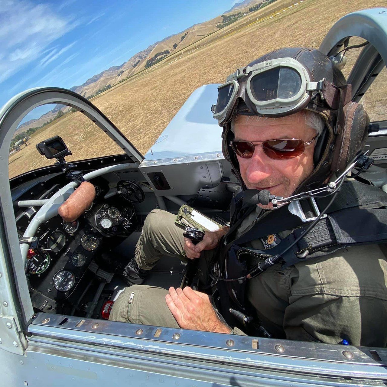 Pilot Graeme Frew from Fighter Flights.