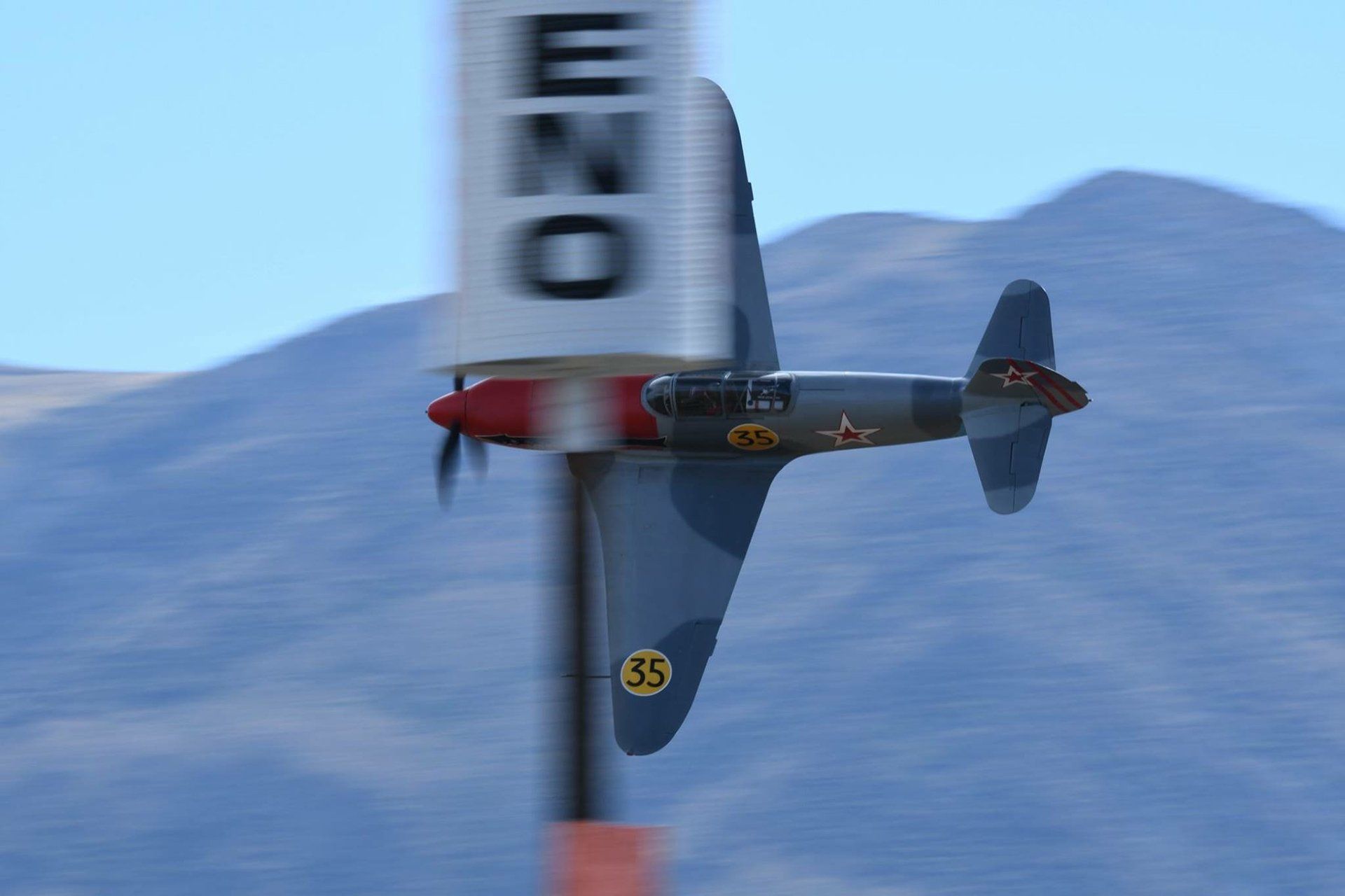 Full Noise Yak 3 fighter plane from Fighter Flights in Marlborough, New Zealand