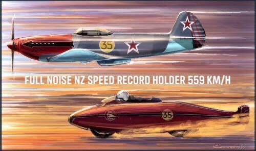 Full Noise speed record holder image for Fighter Flights.