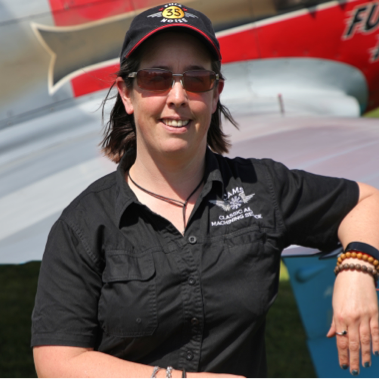 Safety and logistics leader Tracy Dixon from Fighter Flights.