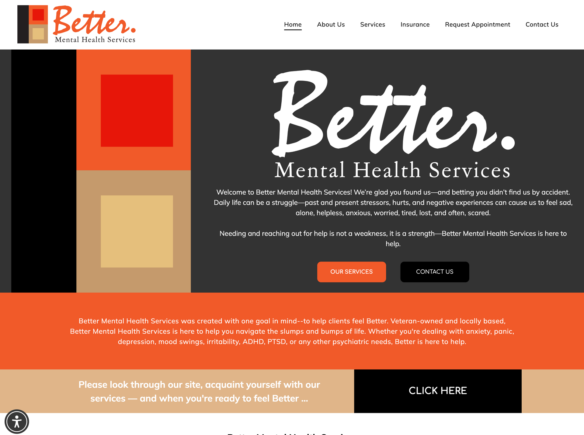A website for better men 's health services