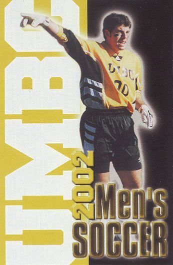 A poster for men 's soccer from 2002