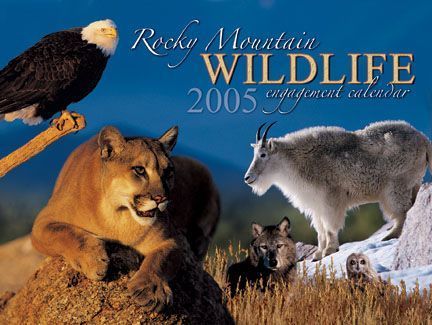 A calendar for rocky mountain wildlife in 2005