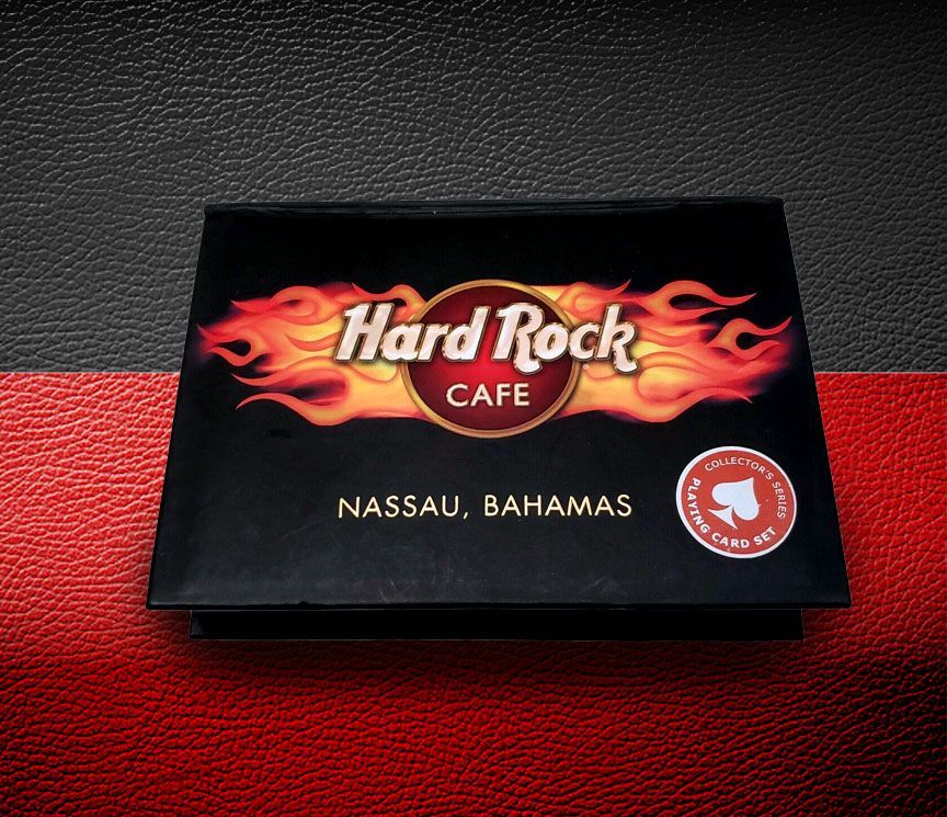 Hard rock cafe nassau bahamas playing cards