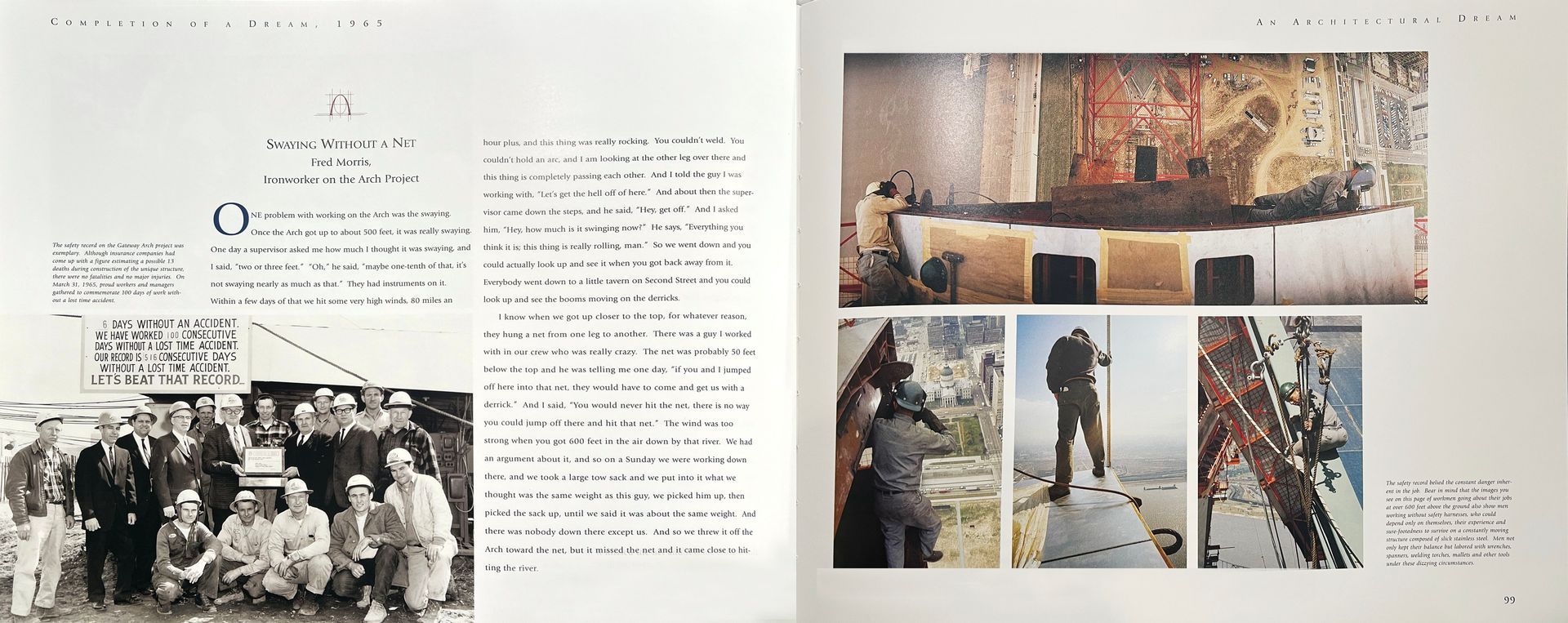 A black and white photo of a group of people standing next to each other.