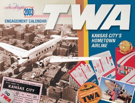 A kansas city 's hometown airline engagement calendar from 2003