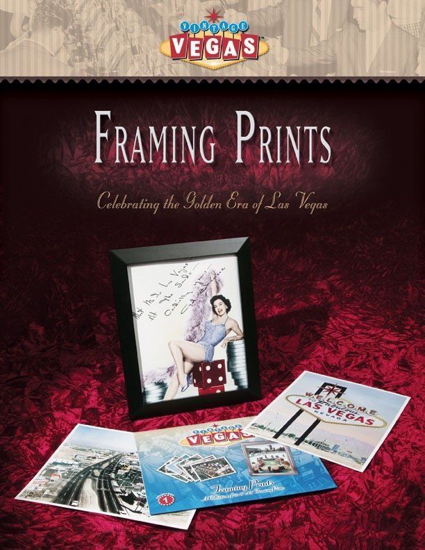 Framing prints celebrating the rubber end of las vegas