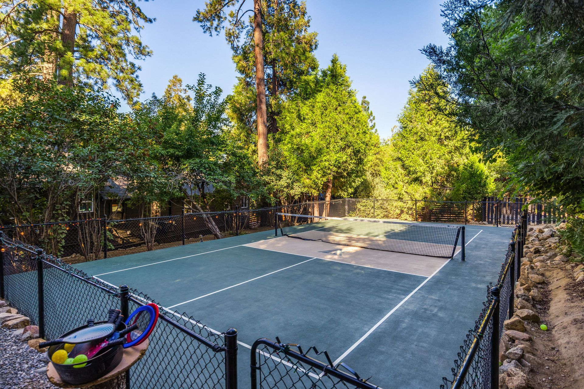 Pickleball court
