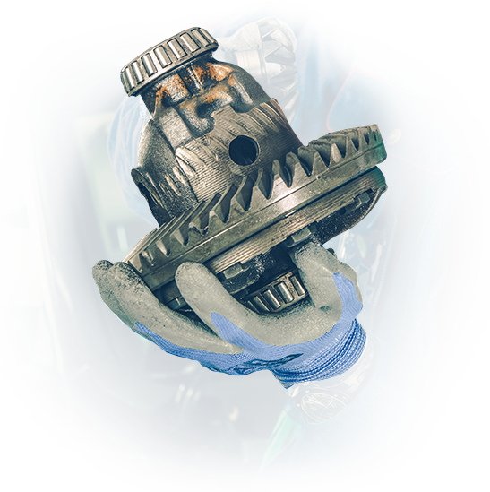 A person is holding a piece of metal in their hands.