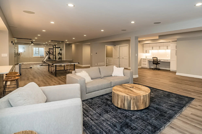 finished basement home remodeling nj