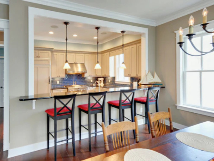 kitchen remodeling closed concept