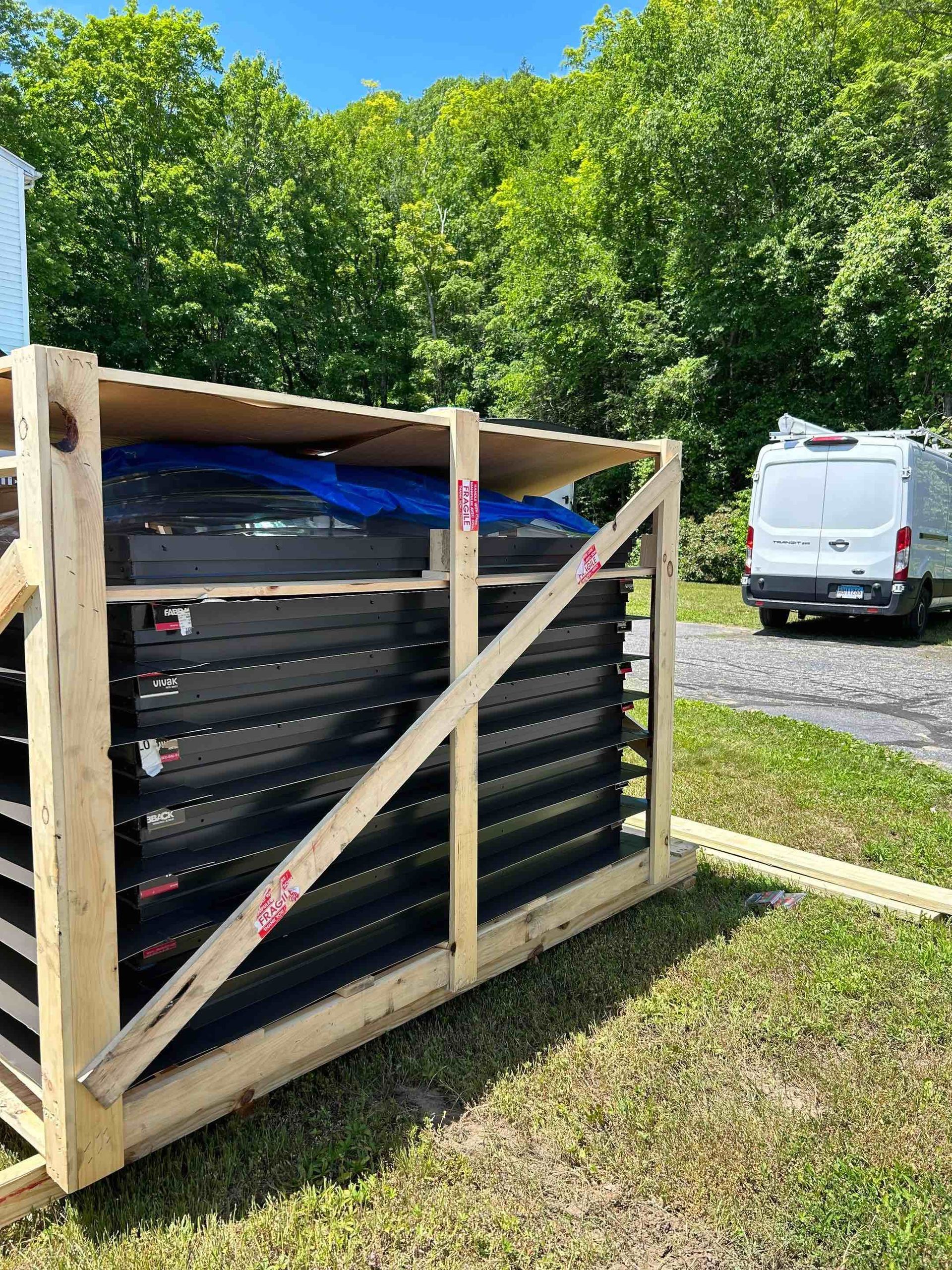 Custom Starlight Sky Lights for Commercial Shopping Plaza in Litchfield County, Connecticut Roofing Solutions
