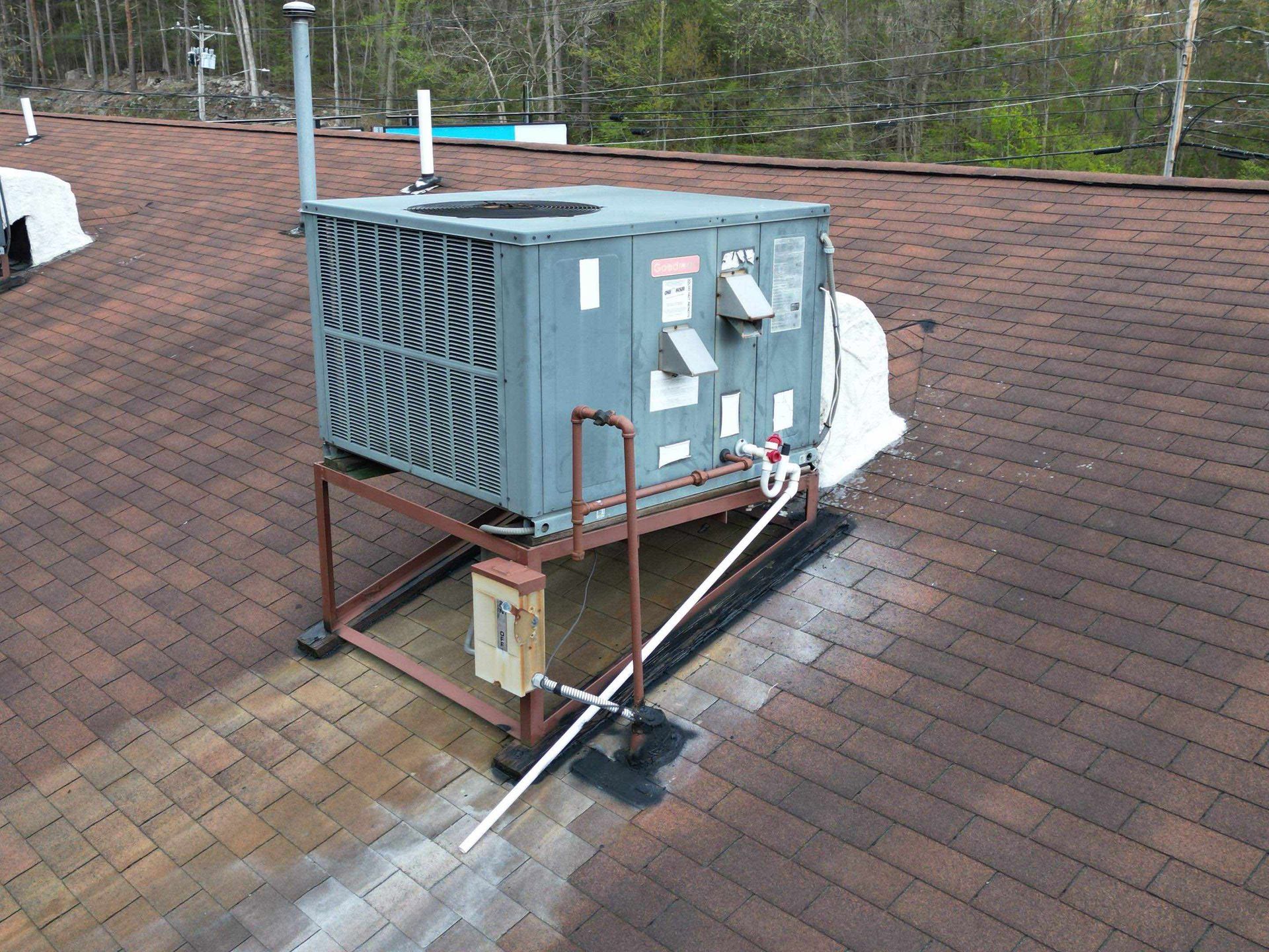 Leaking HVAC Air Handler Mounts in Torrington, Connecticut Roofing Solutions