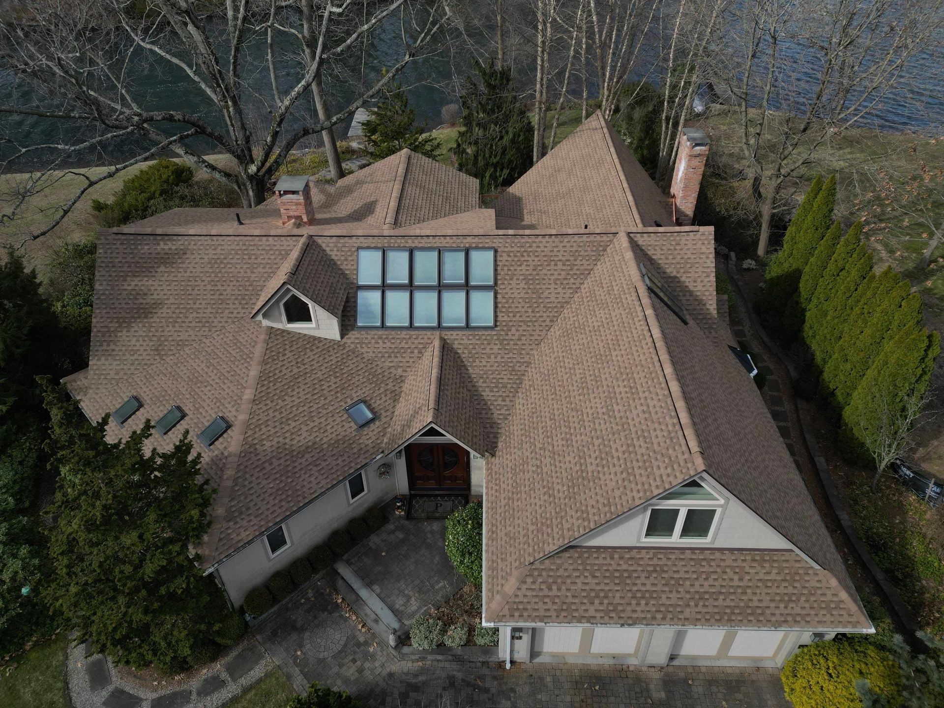 Roof, Copper Flashing, & Skylights in West Hartford, CT