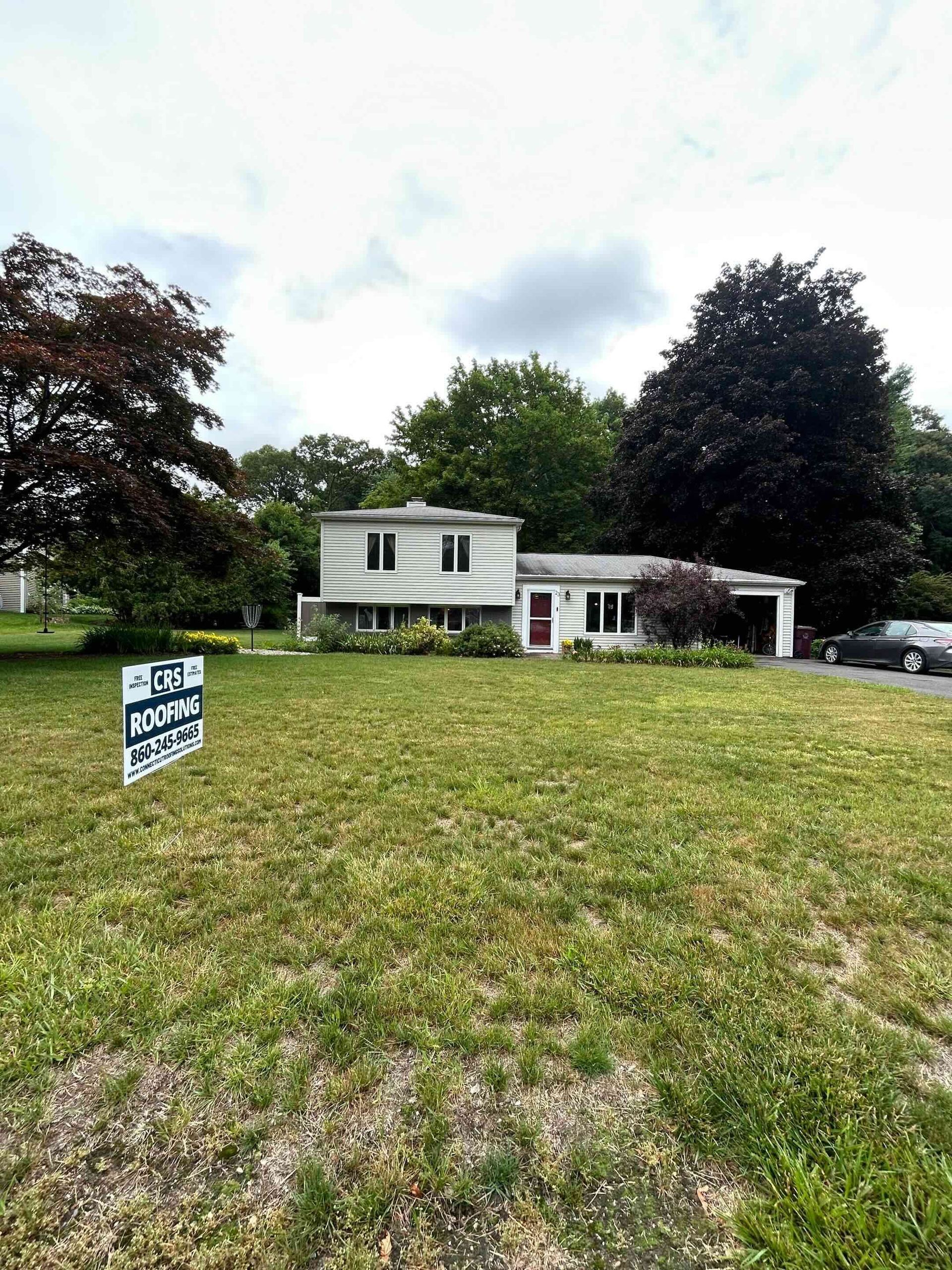 Connecticut roofing solutions residential roofing job in Farmington, ct