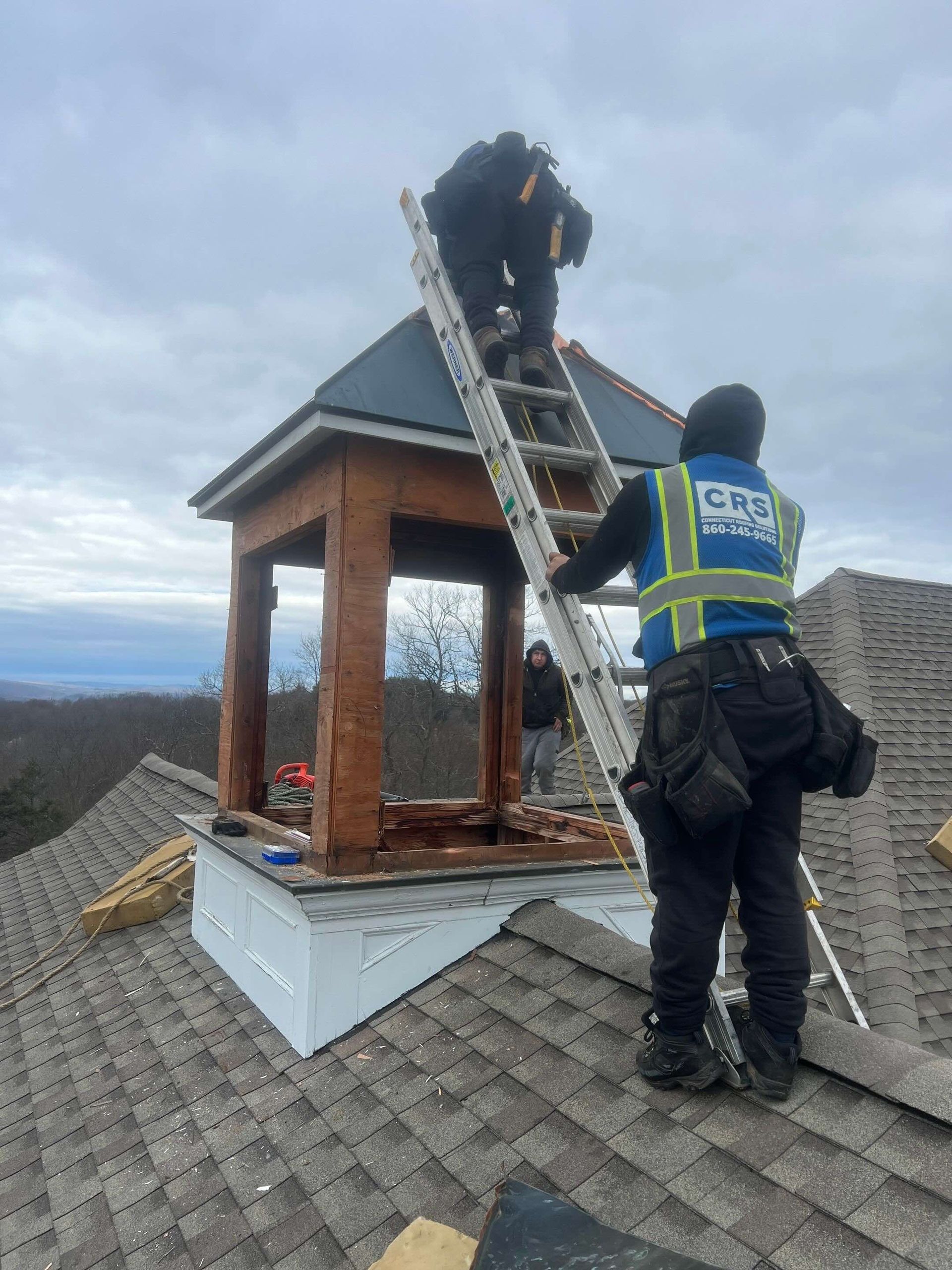 Demolition of old Cupola 