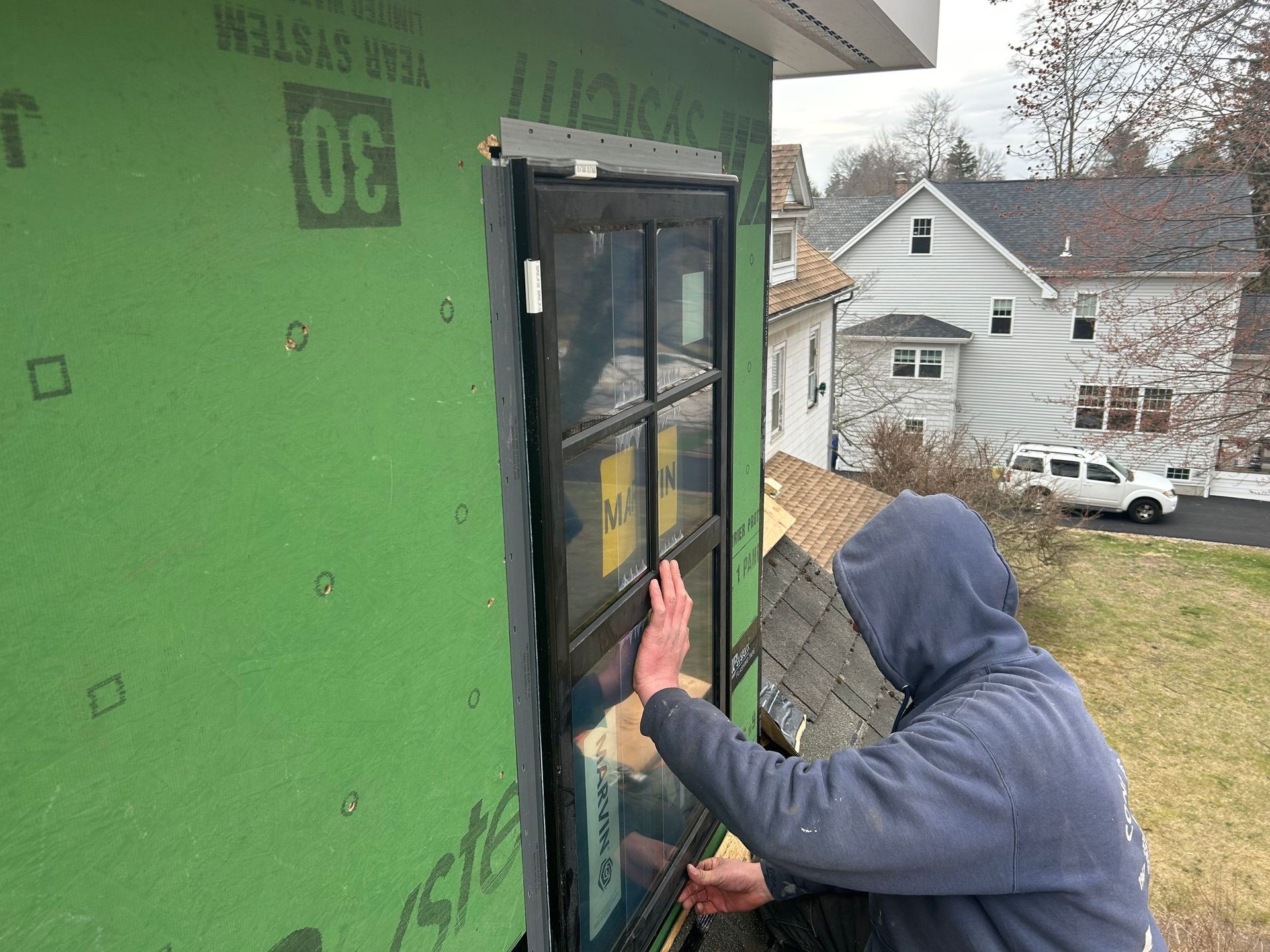 Window replacement on 19 Pleasant street in west hartford