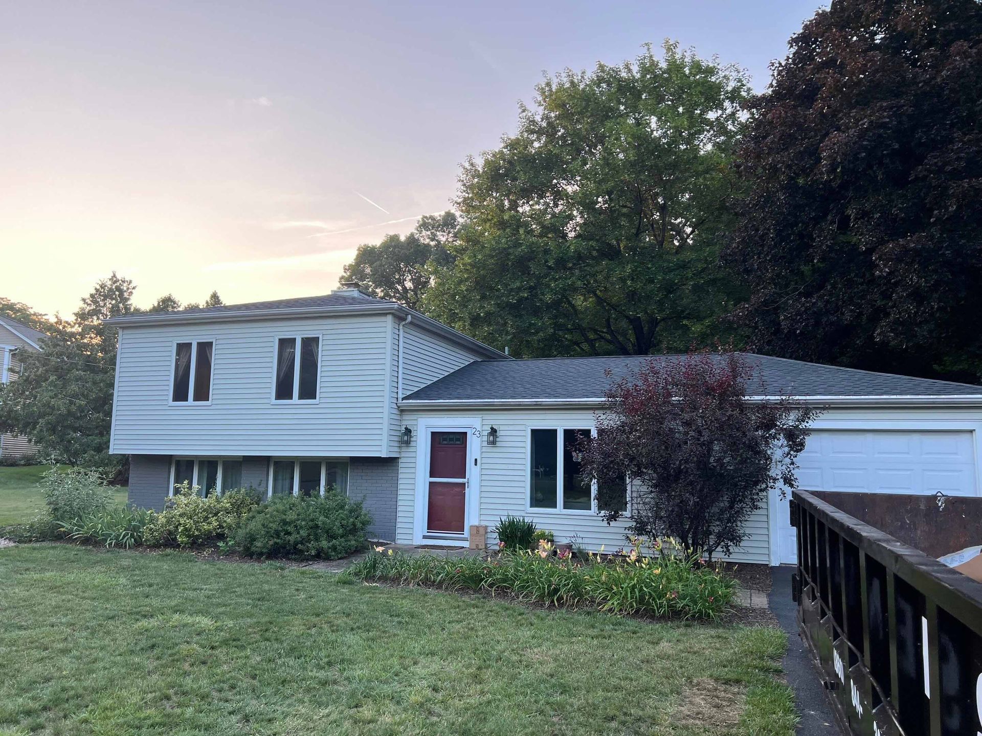 Farmington roof replaced due to storm damage 