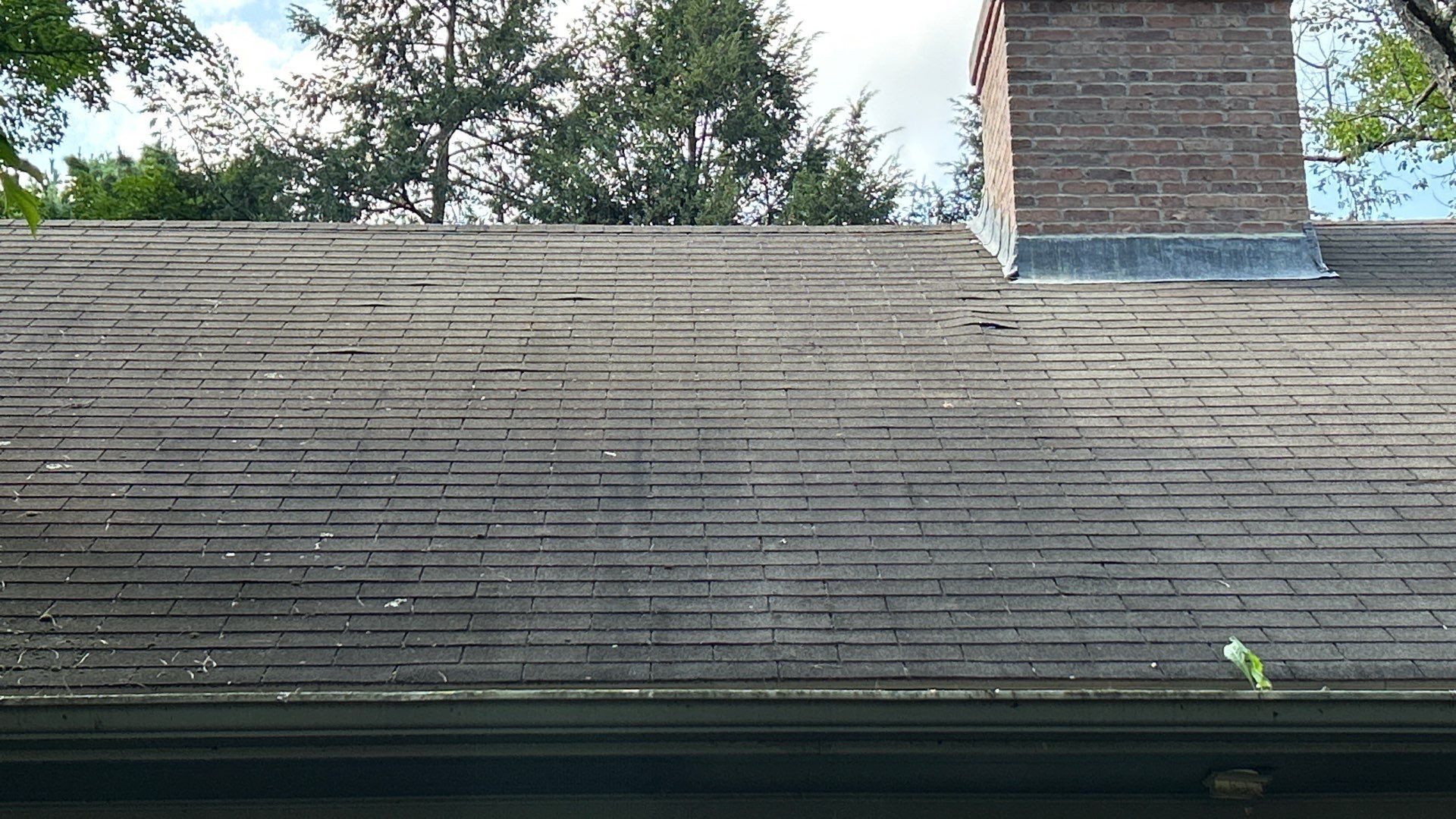 Nail Pops and Damaged Three Tab Shingles in West Hartford, CT