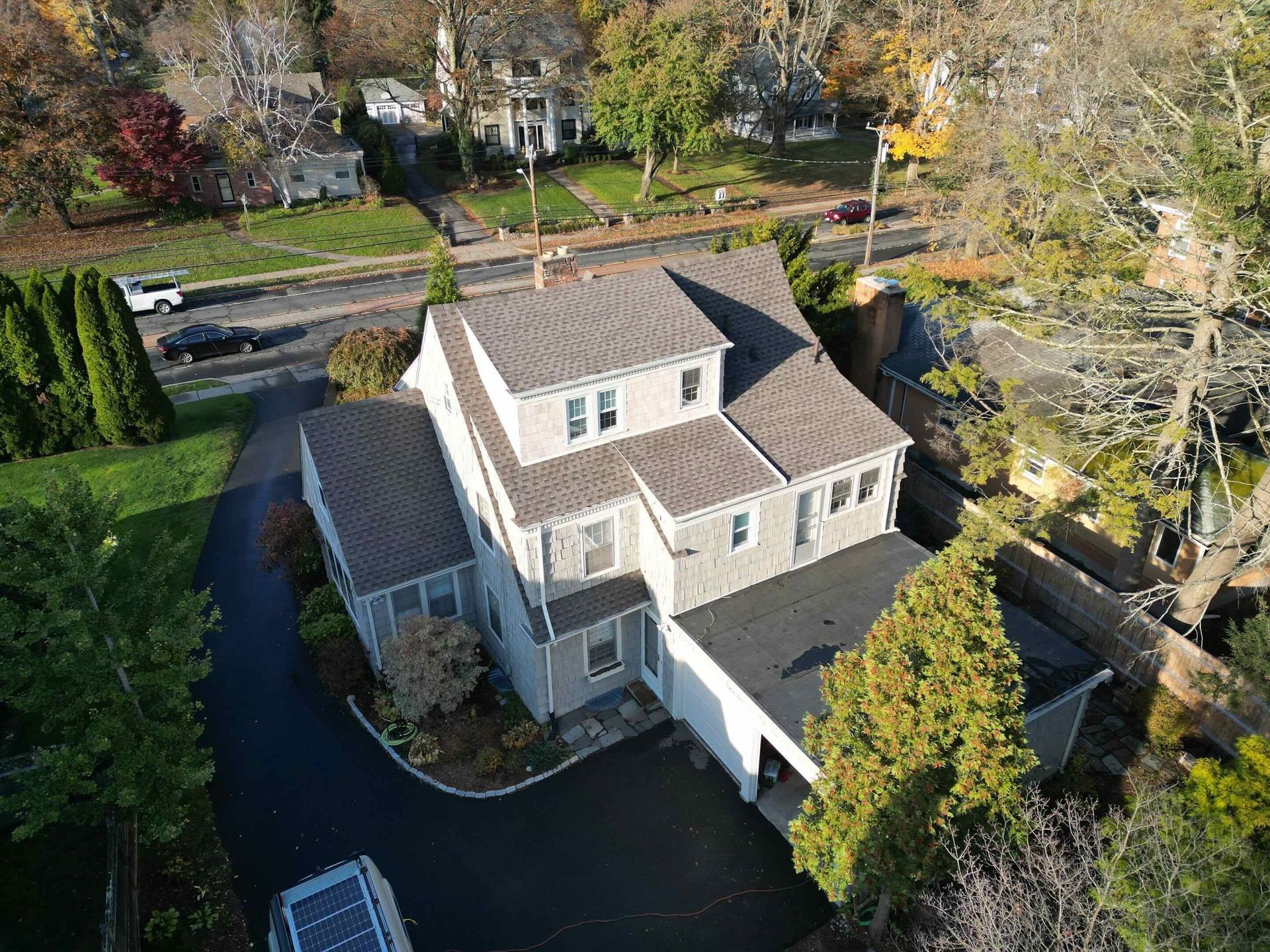 water damage repaired house in west hartford, ct