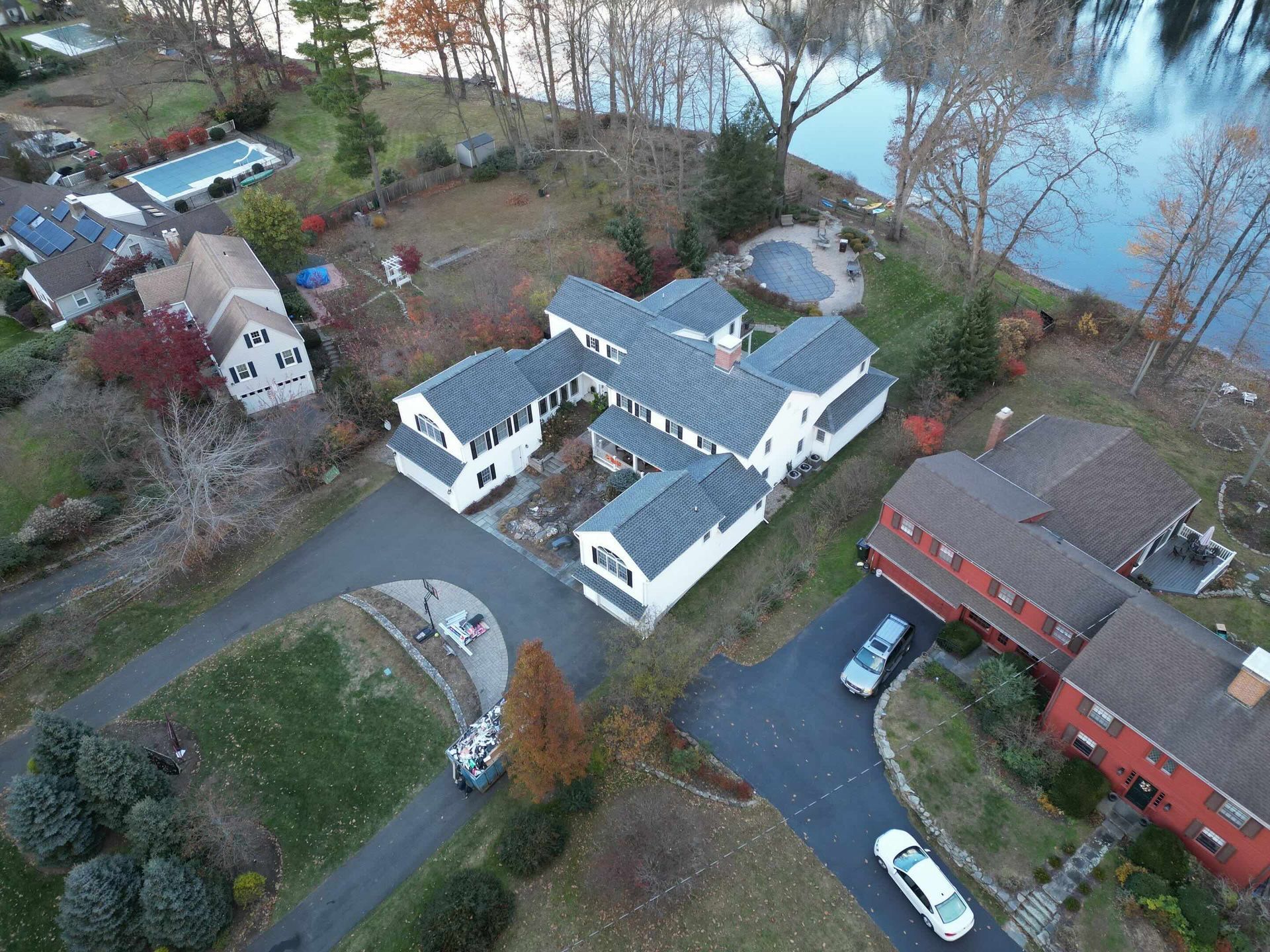 Roof Installed on Wood Pond, West Hartford, CT Residential Property