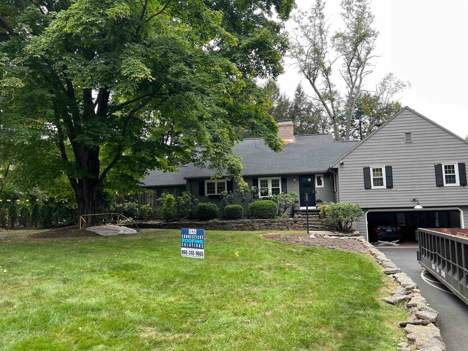 Leaking Roof Replaced in West Hartford, CT 
