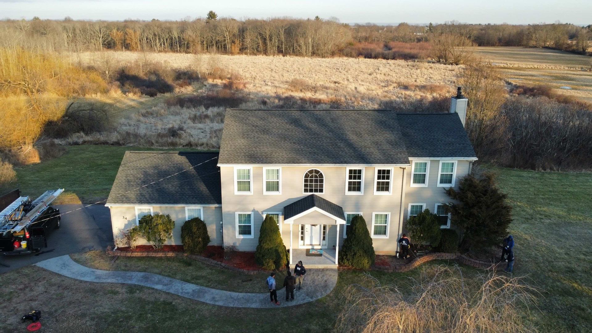 GAF Timberline HDZ Charcoal Color in East Granby, CT