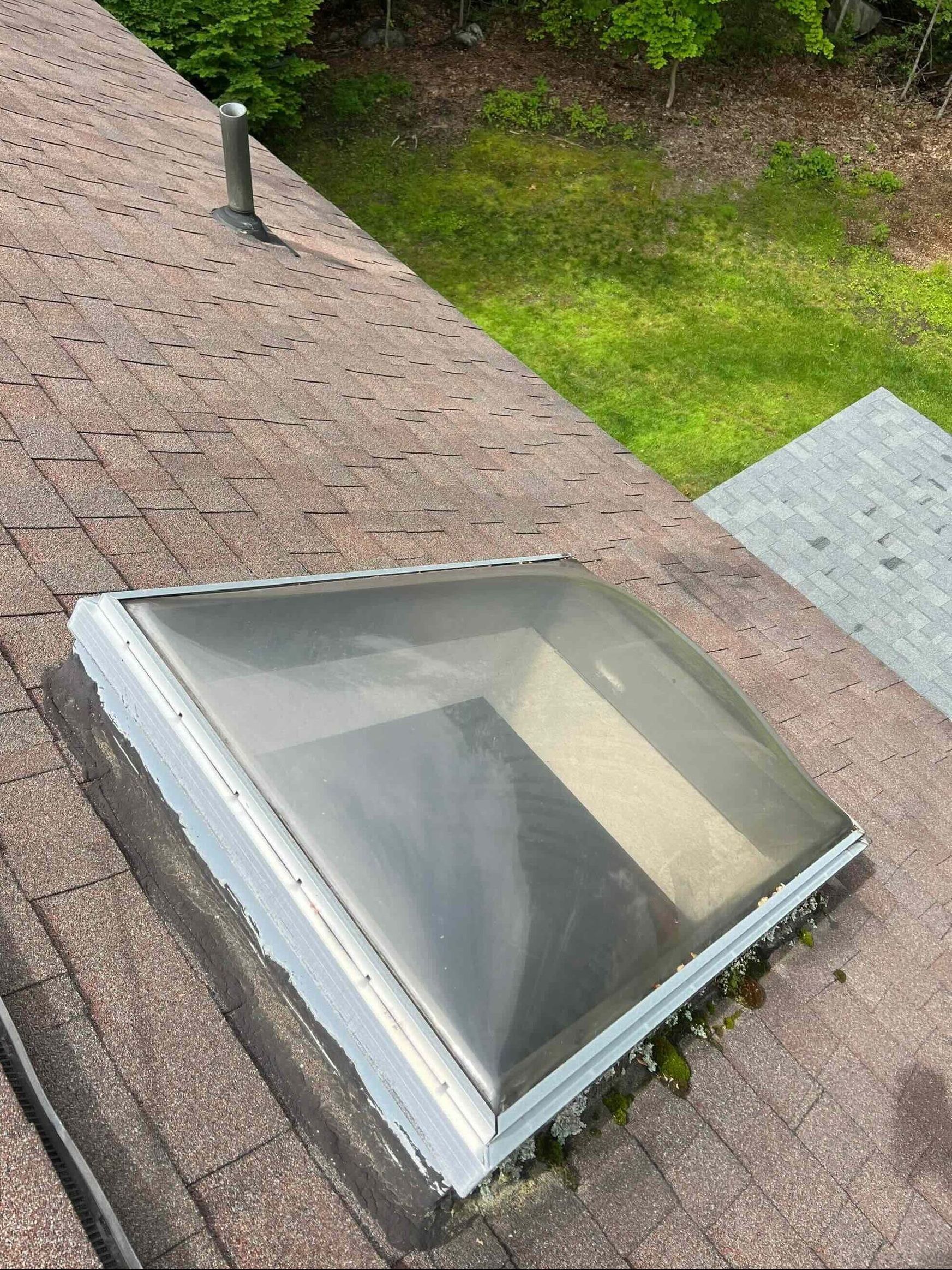 Leaking Skylight before replacement