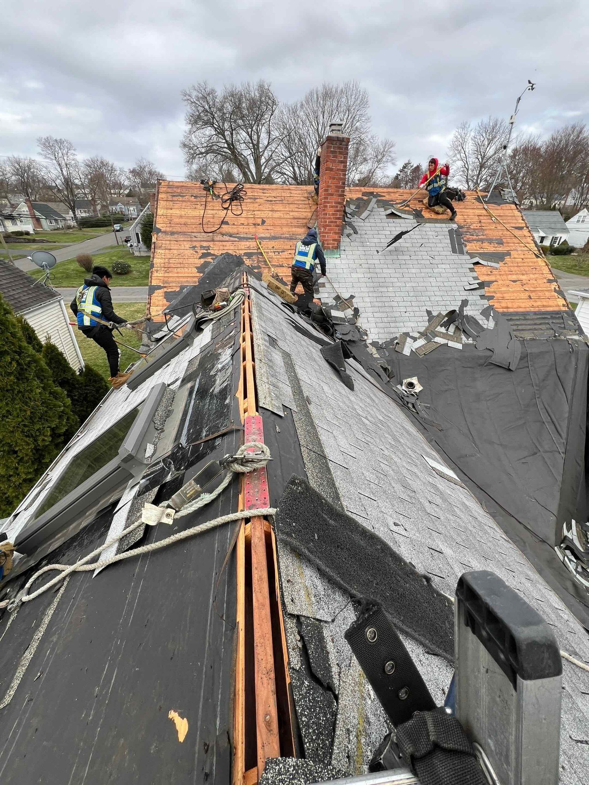 new roof installation in west hartford, ct