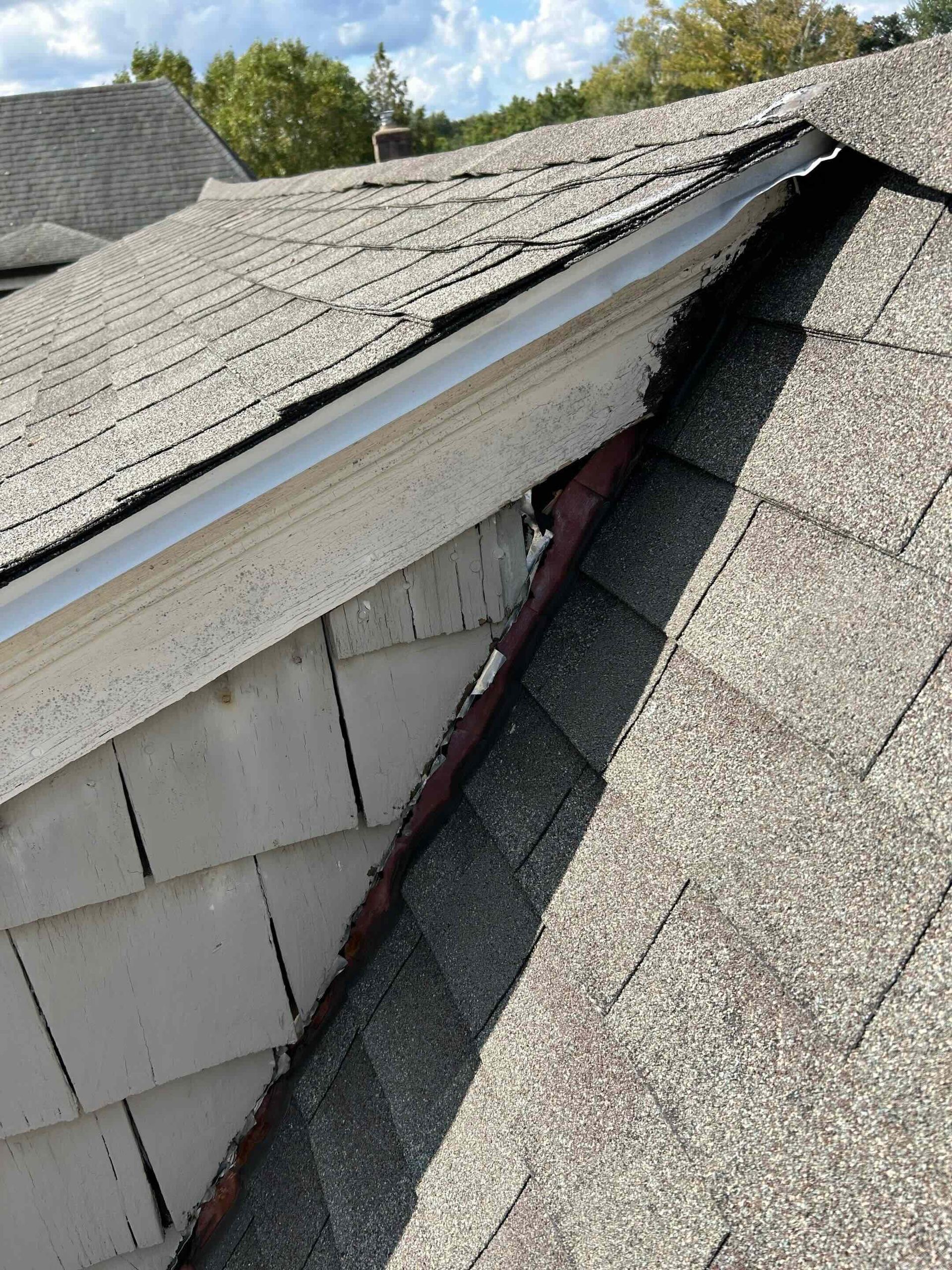 water damage rot on cedar siding and trim in west hartford, ct
