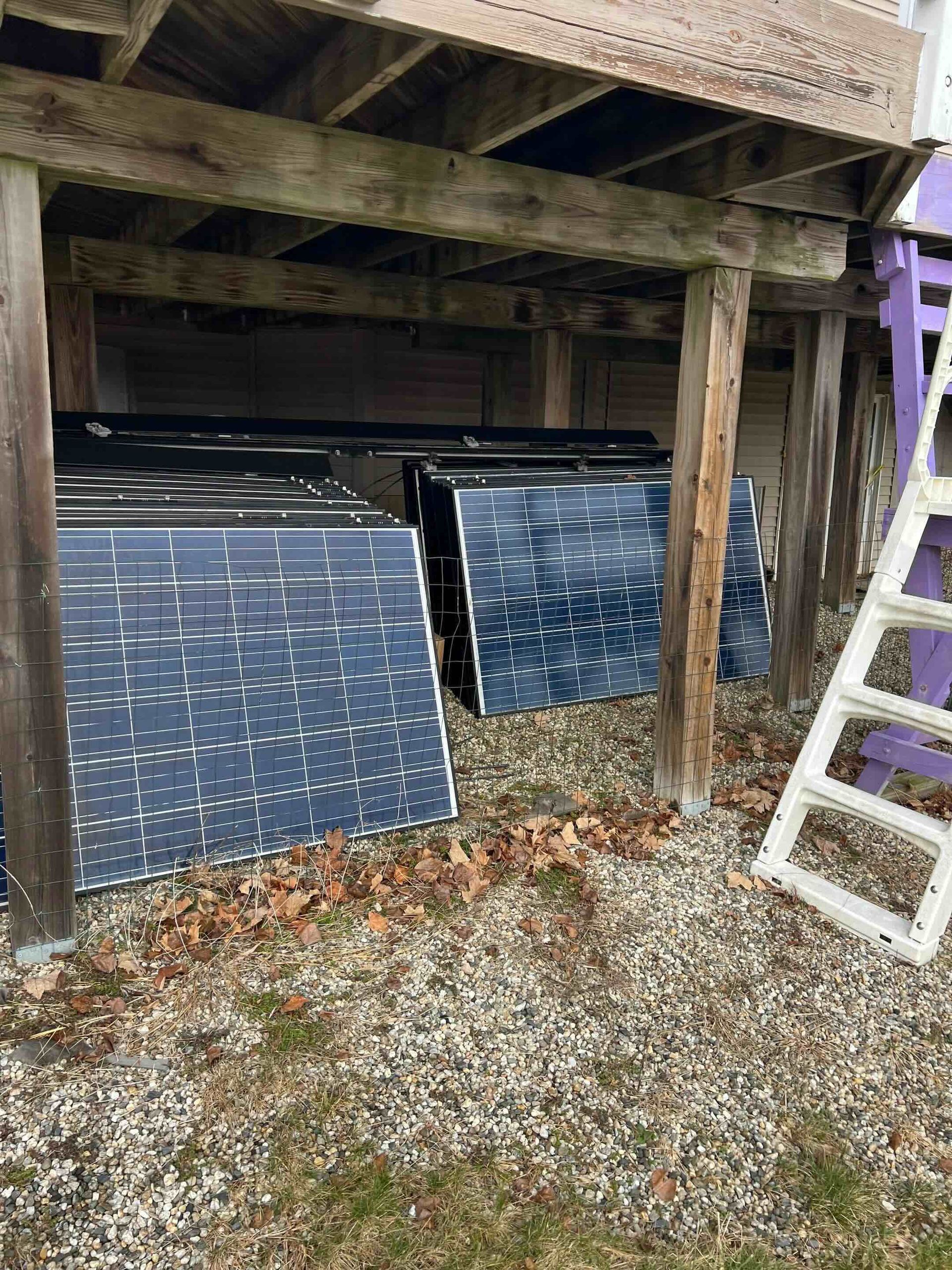 solar panels removed for new roof installation in connecticut