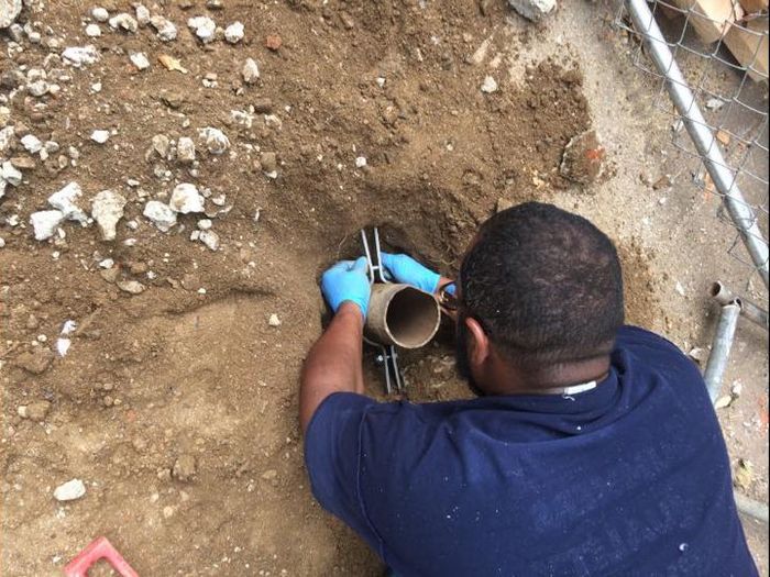 Professional Working On Pipes - Philadelphia, PA - Dixon Plumbing
