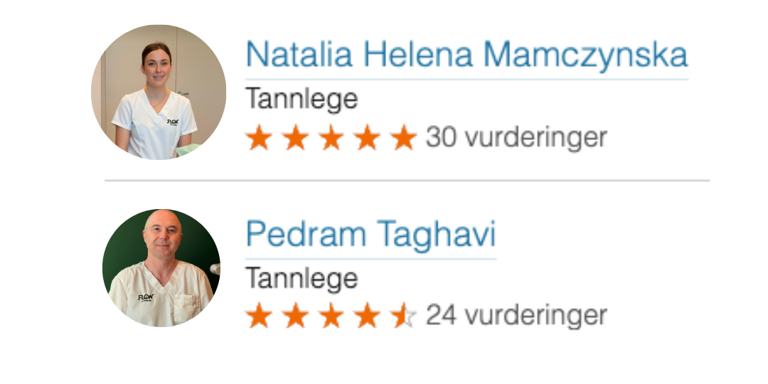 Topprangerte tannleger på Legesliten.