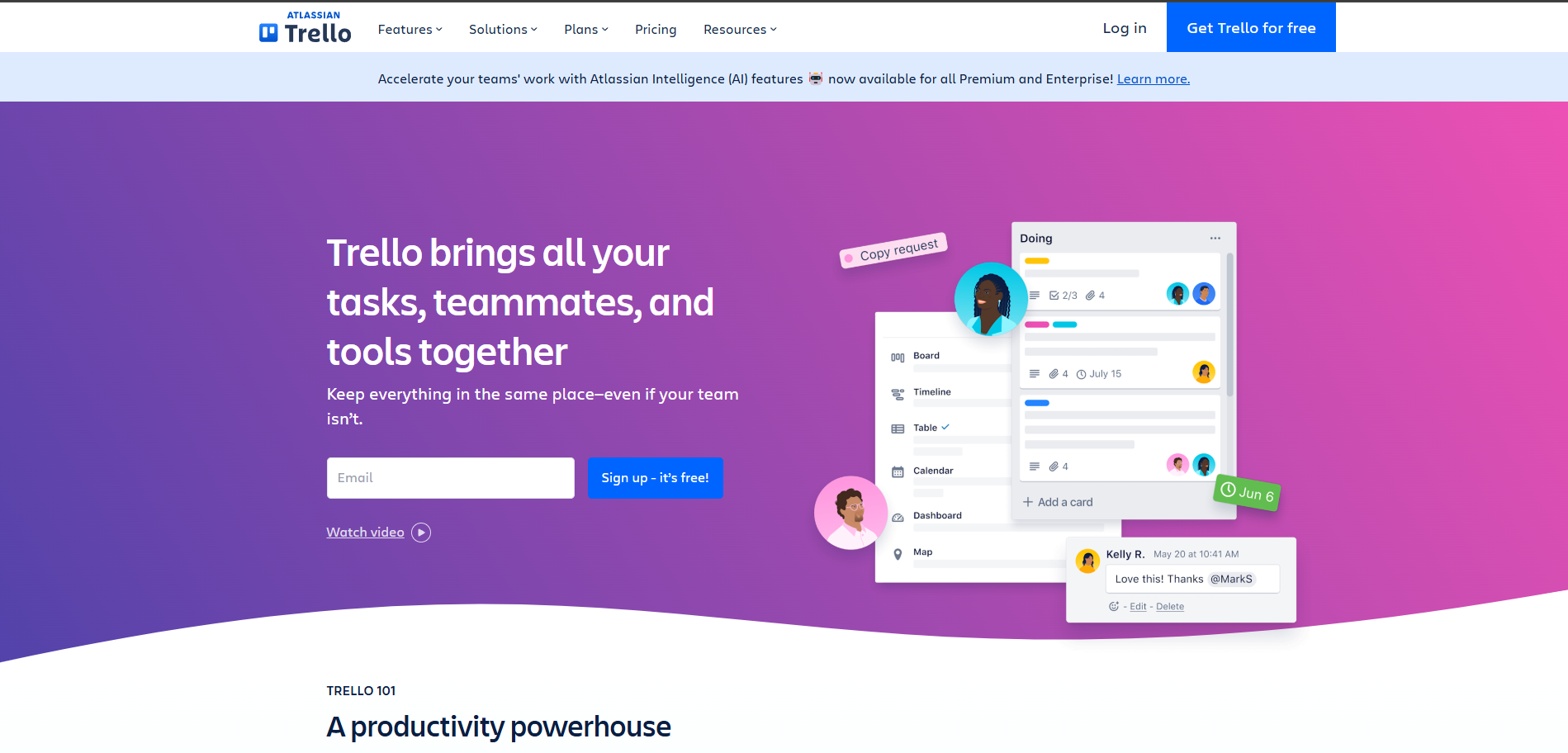 A screenshot of the homepage of a website.
