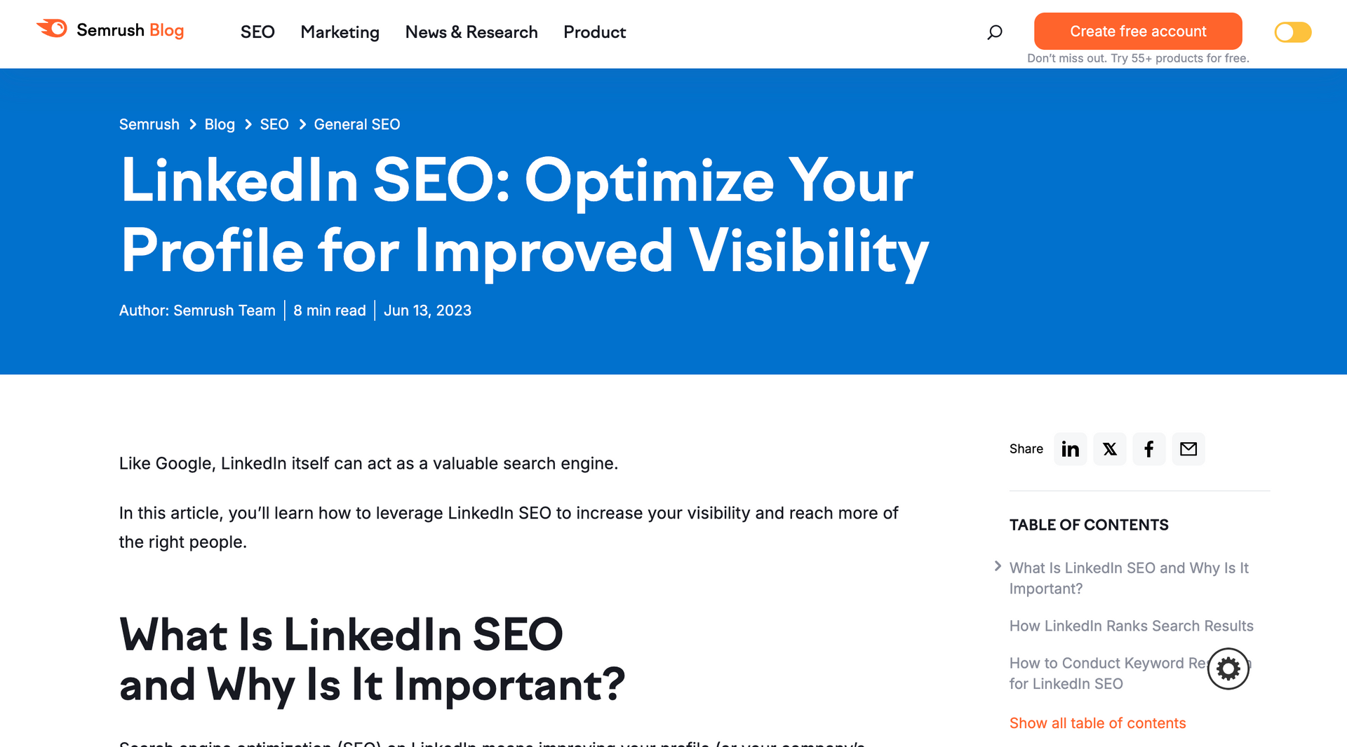 A landing page for a company called make linkedin your # 1 acquisition channel.