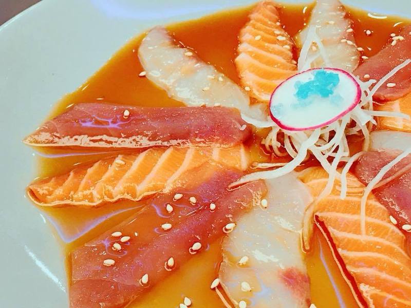 Piatto di pesce asiatico