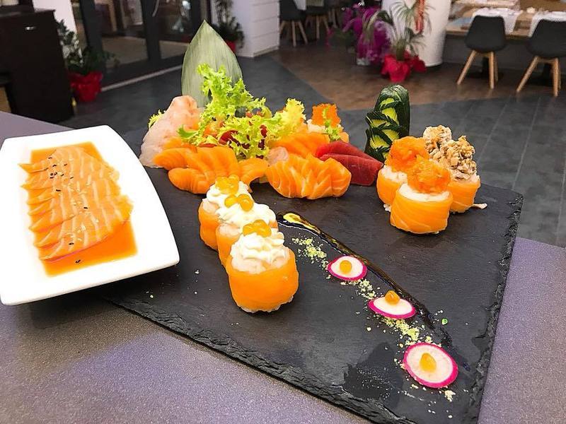 Portata di sushi