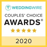 Weddingwire couples ' choice awards 2020 badge