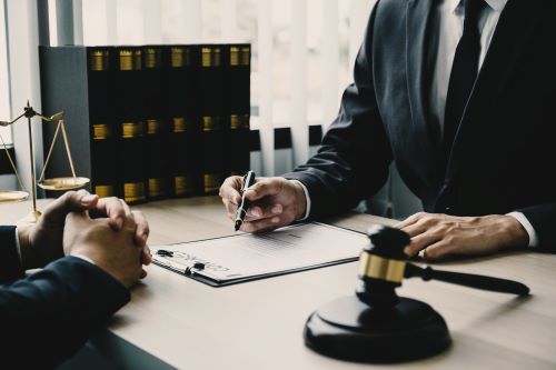 image of attorney with gavel