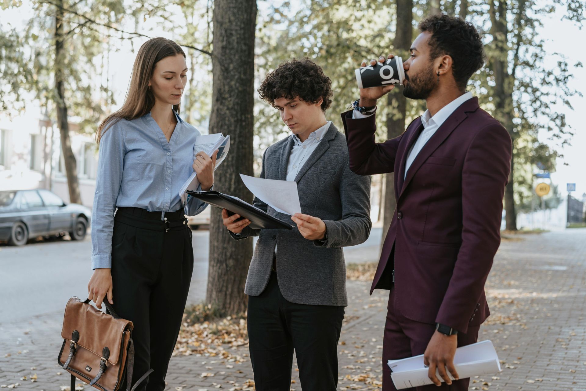 Group of lawyers for car wrecks