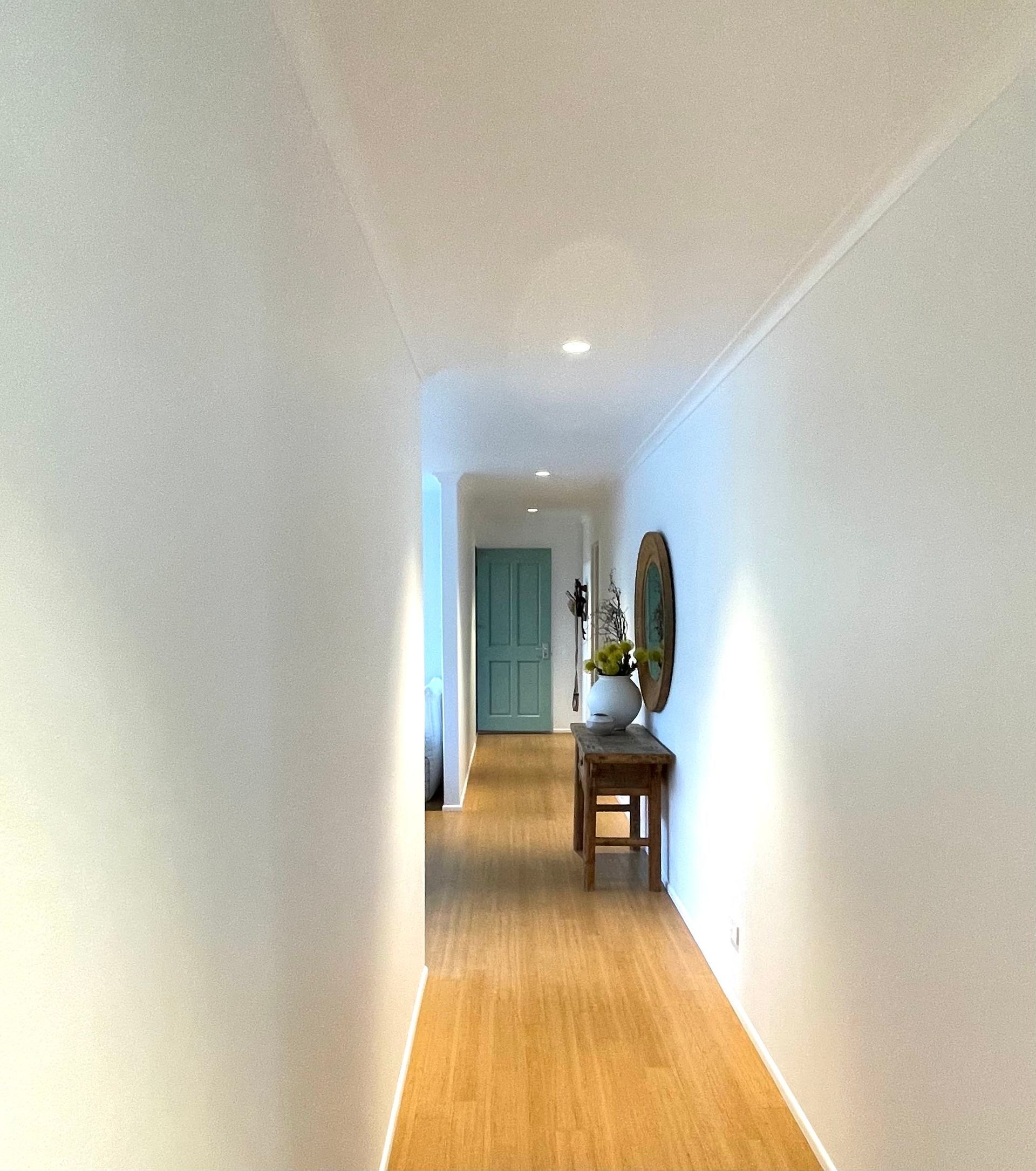 Hallway With Led Lights — Grant Murphy Electrical in Currumbin, QLD