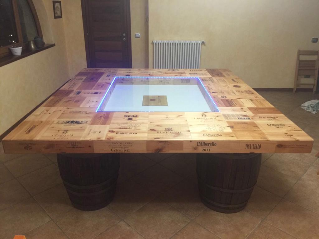tavolo personalizzato
