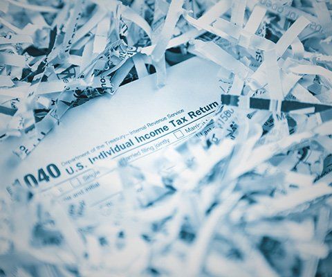 Shredded Tax Documents | Chicago, IL | Document Destruction Company, Inc.