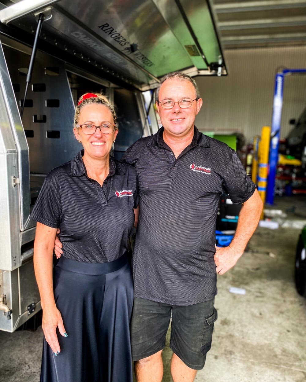 Brett And Sam — Cairns Auto Electrical Mechanical Air & Audio in Stratford, QLD