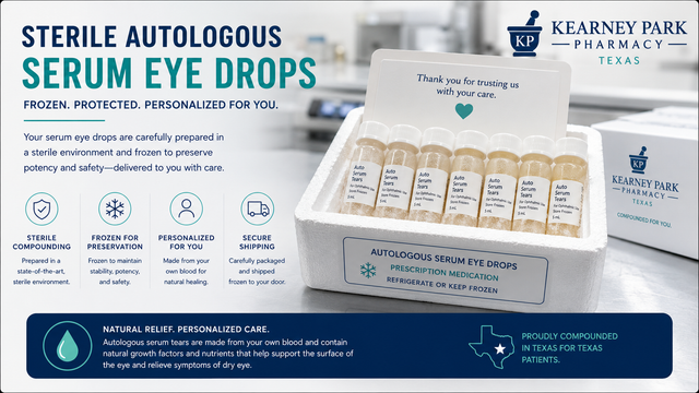Shipping Autologous Serum Eye Drops Across Texas: How We Keep Them Safe Shipping Autologous Serum Eye Drops Across Texas: How We Keep Them Safe